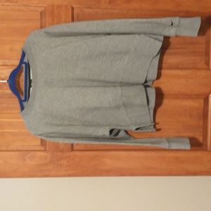 Nike women's size M  cropped sweatshirt with embossed logo and swoosh on front